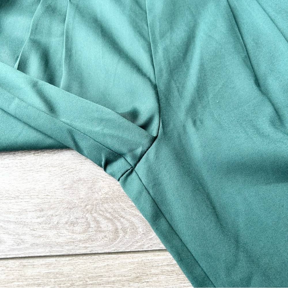 Vintage Handmade High Waist Pleated Western Style Trouser Pants - Picture 5 of 10